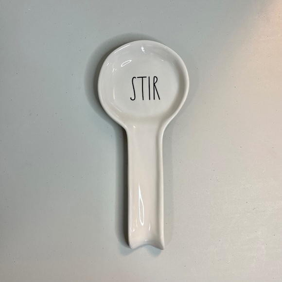(SOLD) Rae Dunn STIR Spoon Rest - Picture 1 of 7